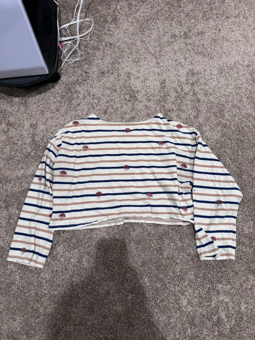 Mushroom striped shirt Madewell